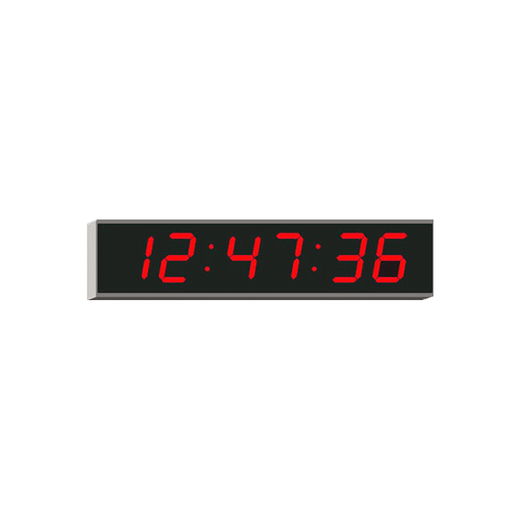 Digital LED clock Displaying Hour, Minute & Seconds 4010E